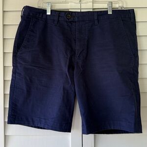 Ted Baker Men's blue Flat Front Shorts